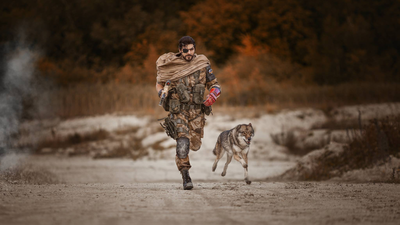 Illustration for article titled Fantastic Metal Gear Solid V Cosplay Has A Real Diamond Dog